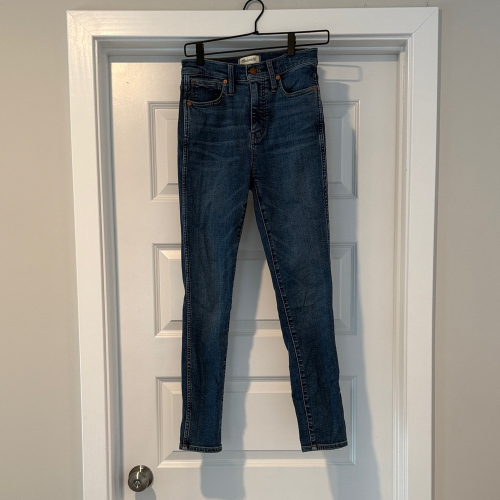 Madewell 10” High-Rise Skinny Jean- Wendover Wash